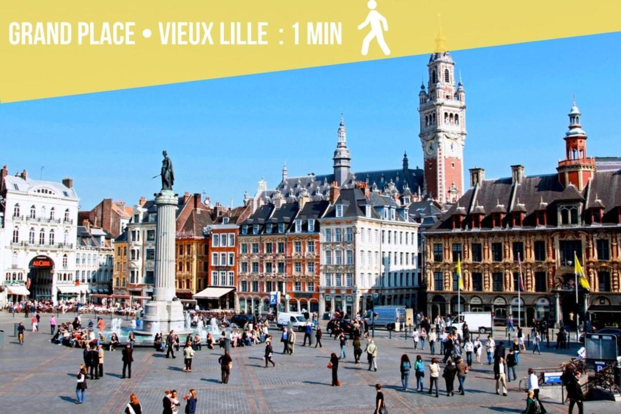 Lille Centre - Nice Cozy And Functional Studio Bagian luar foto